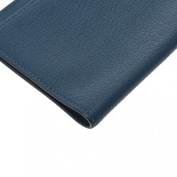 HERMES Agenda PM Deep Blue D Stamp (around 2019) Unisex Chevre Notebook Cover