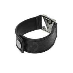 LOUIS VUITTON Louis Vuitton Monogram Eclipse Hockenheim Size 19 Black/Grey M8151E Men's Canvas Bracelet