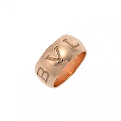 BVLGARI Bvlgari Mono Ring #56 Size 15 Unisex K18 Pink Gold