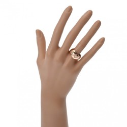 BVLGARI Bvlgari Mono Ring #56 Size 15 Unisex K18 Pink Gold