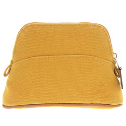 Hermes Bolide Pouch 16 Silk Ocher Bag 0475HERMES