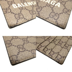 Balenciaga Gucci 681706 The Hacker Project Strap GG Supreme Beige Fragment Case Card 1184BALENCIAGA GUCCI