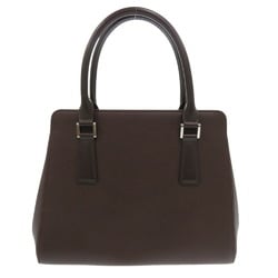 Burberry Check Leather Brown Tote Bag 1375BURBERRY