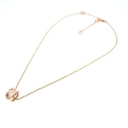 BVLGARI B-ZERO1 Design Legend K18PG Necklace 750 Pink Gold B-Zero One 0057BVLGARI