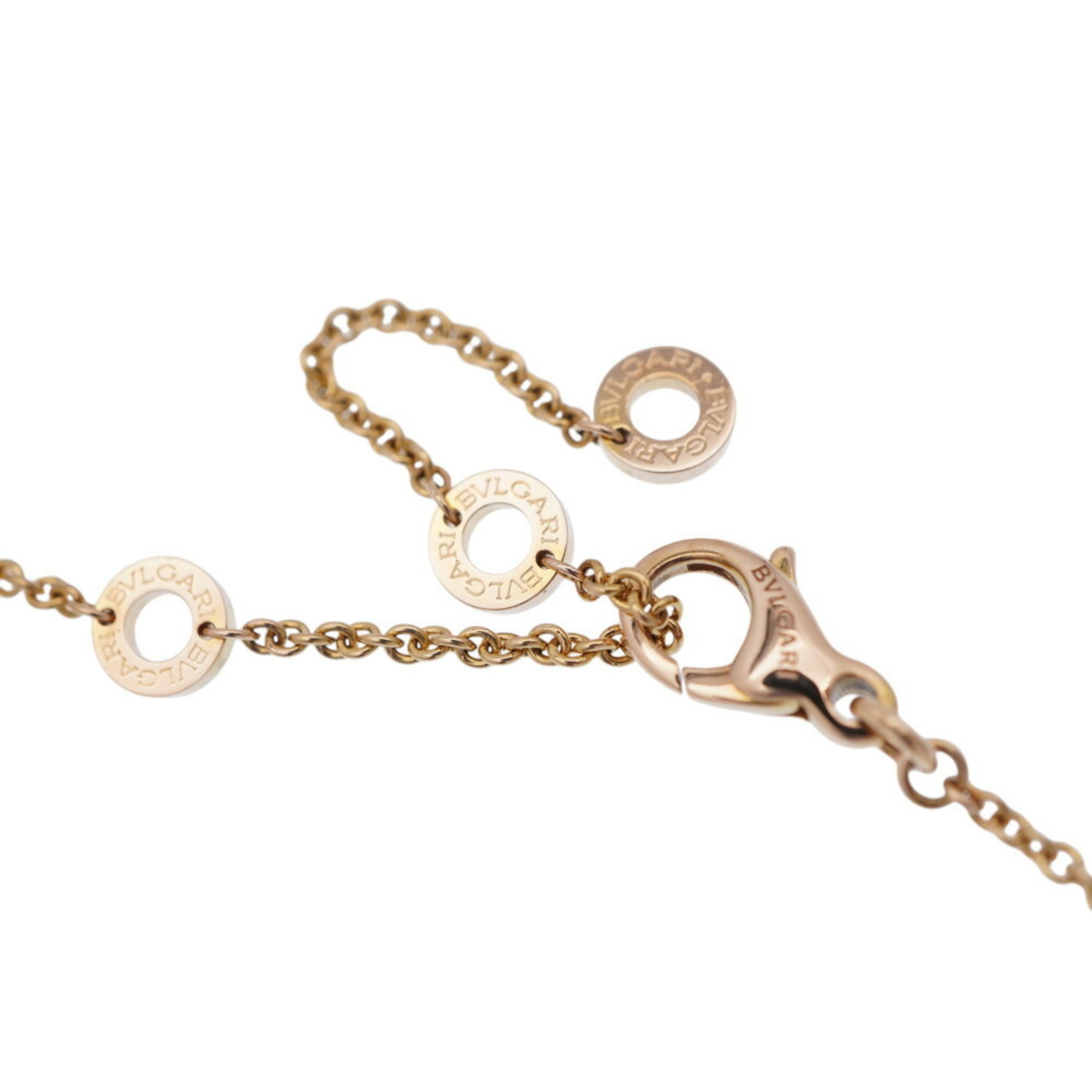 BVLGARI B-ZERO1 Design Legend K18PG Necklace 750 Pink Gold B-Zero One 0057BVLGARI