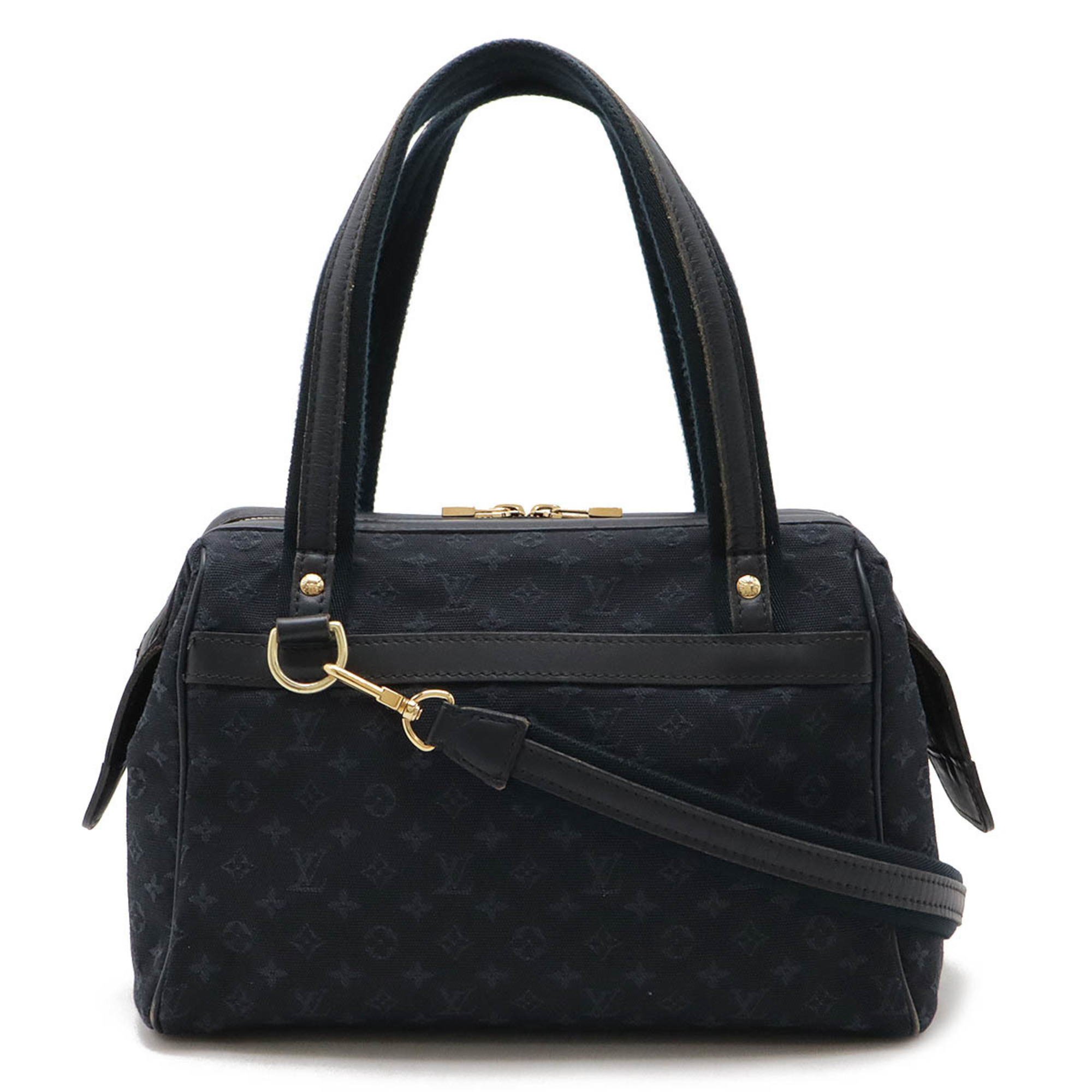 LOUIS VUITTON Louis Vuitton Monogram Josephine PM Handbag Boston Shoulder Canvas TST Blue M92414