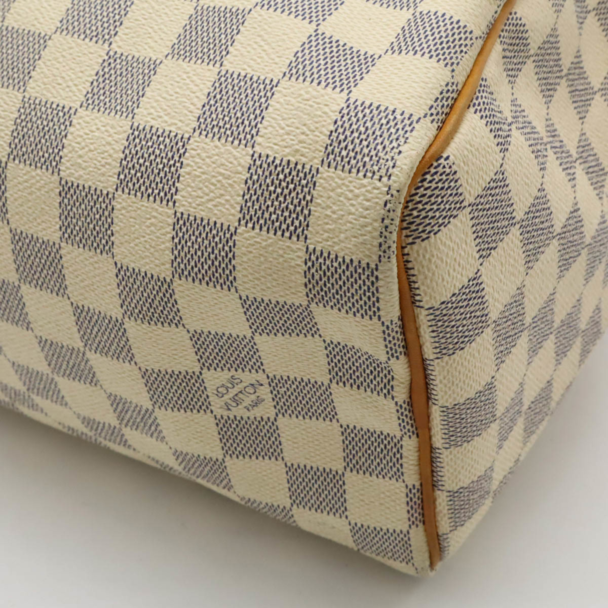 LOUIS VUITTON Damier Azur Speedy 25 Handbag Boston Bag N41534