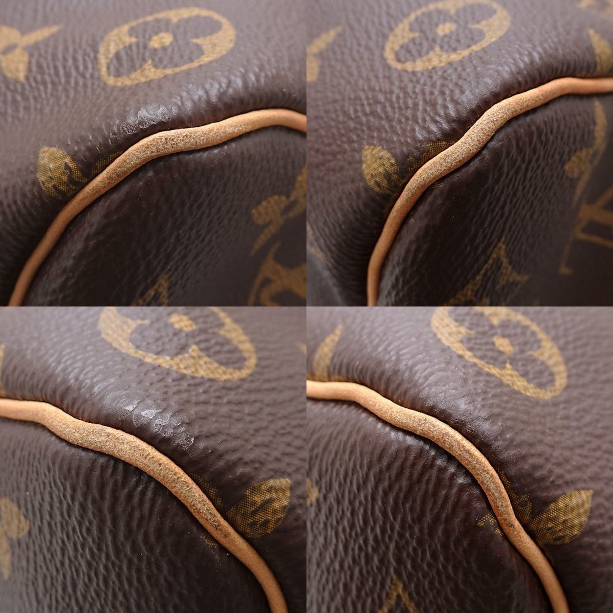 LOUIS VUITTON Louis Vuitton Monogram Keepall Bandouliere 50 M41416 Boston Bag Brown 351754