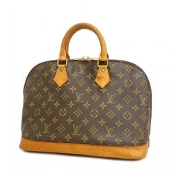 Louis Vuitton Handbag Monogram Alma MM M40878 Brown Ladies