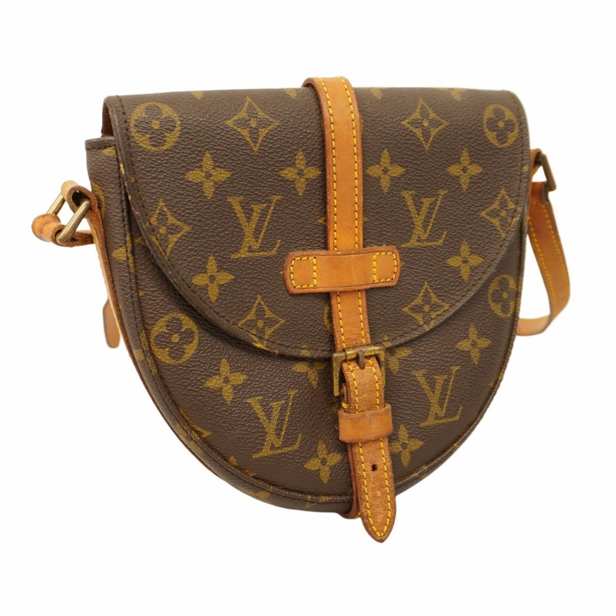 Louis Vuitton Shoulder Bag Monogram Shanti PM M51234 Brown Ladies