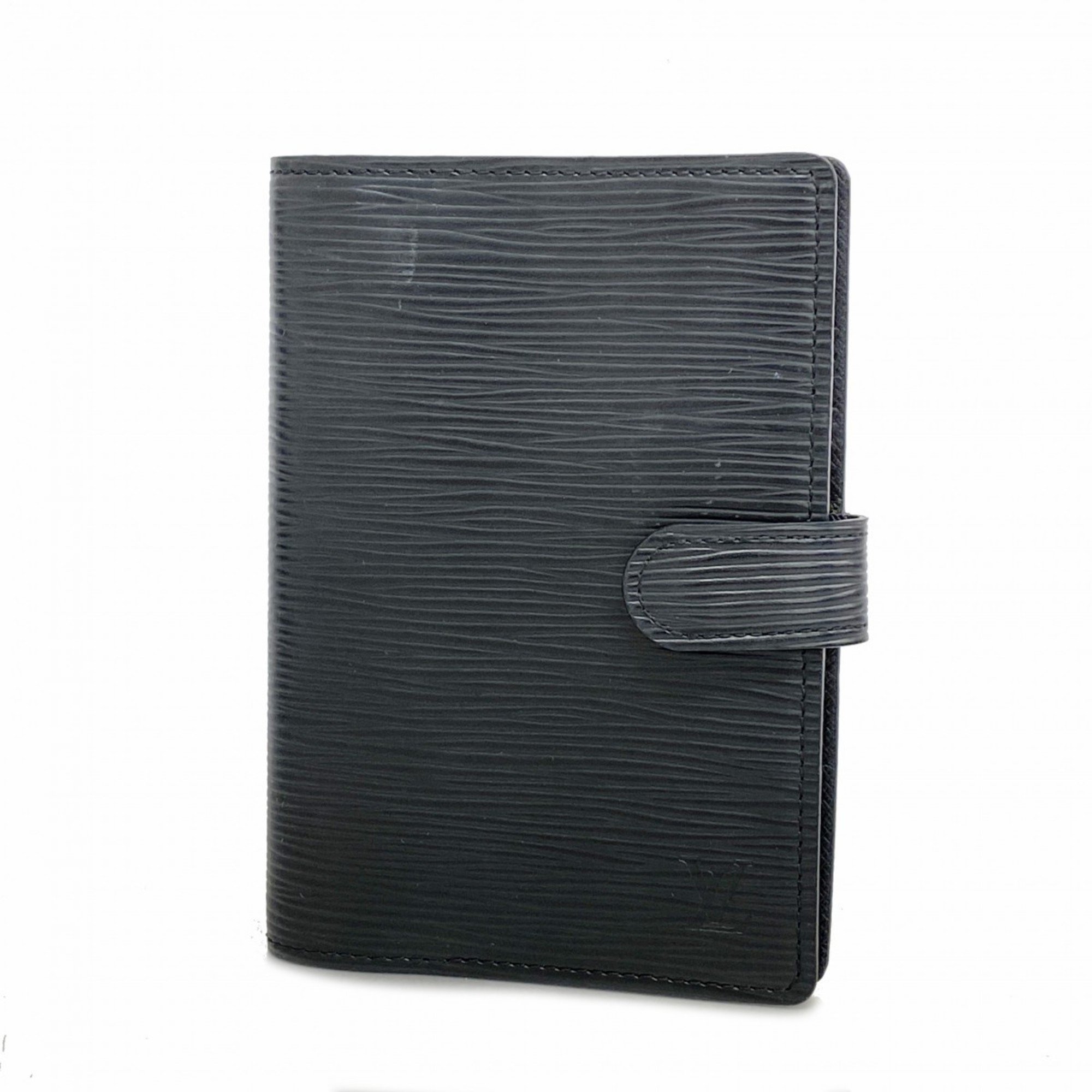 Louis Vuitton Notebook Cover Epi Agenda PM R29952 Noir Men's Women's