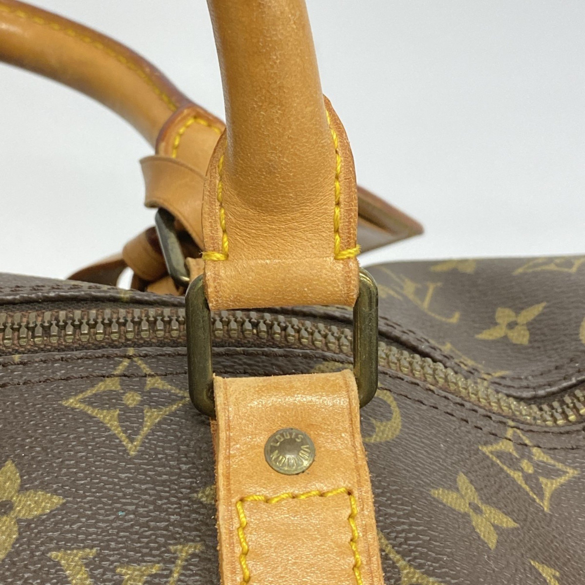 Louis Vuitton Boston Bag Monogram Keepall 50 M41426 Brown Men's Women's