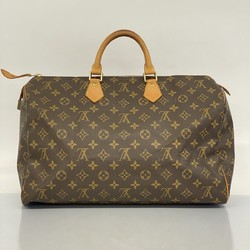 Louis Vuitton Handbag Monogram Speedy 40 M41106 Brown Ladies