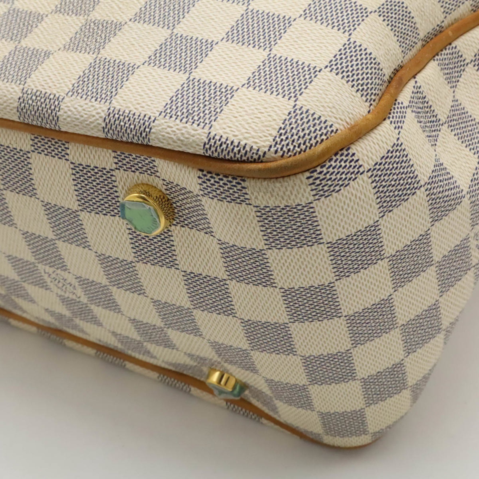 LOUIS VUITTON Damier Azur Figerie PM Shoulder Bag Tote N41176