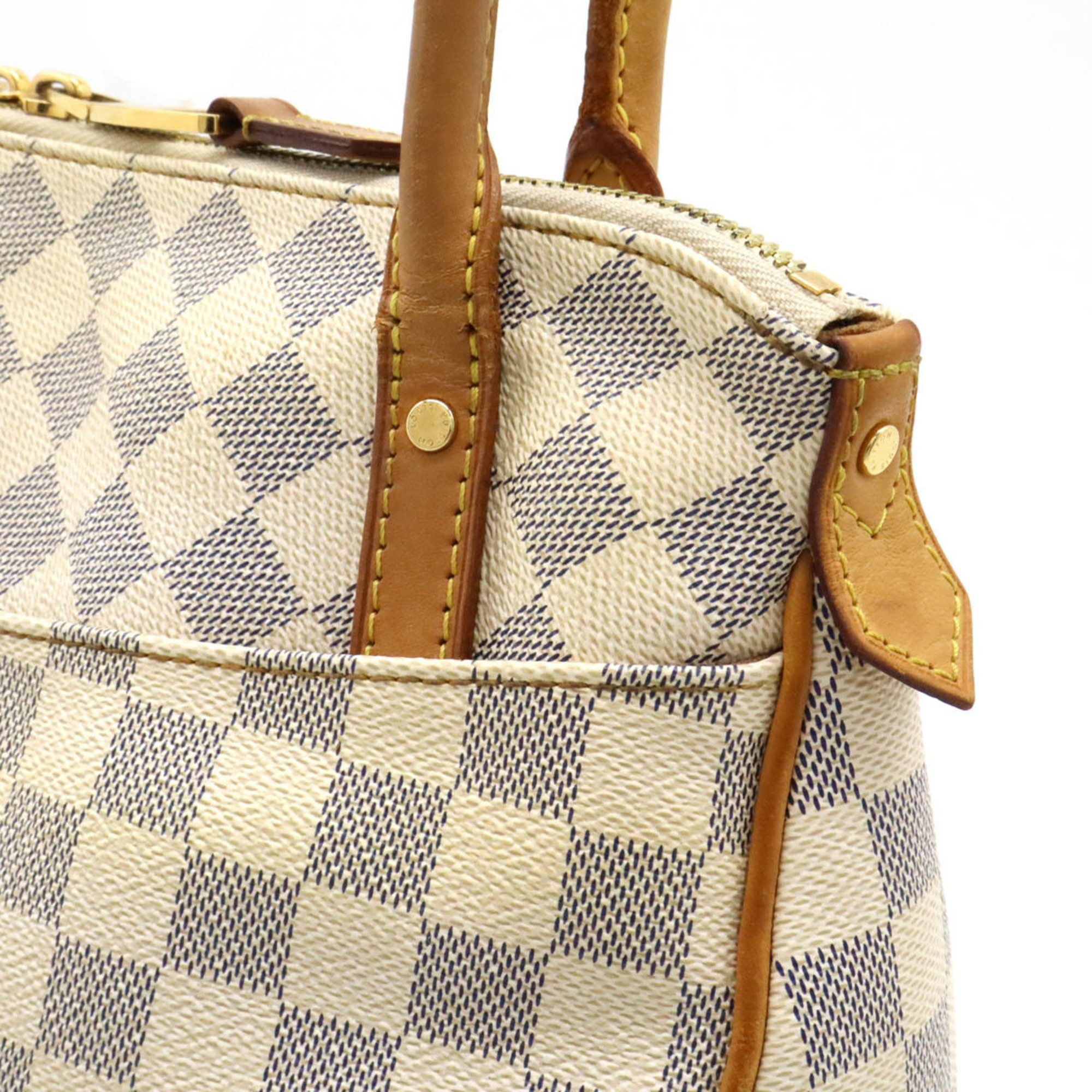 LOUIS VUITTON Damier Azur Figerie PM Shoulder Bag Tote N41176