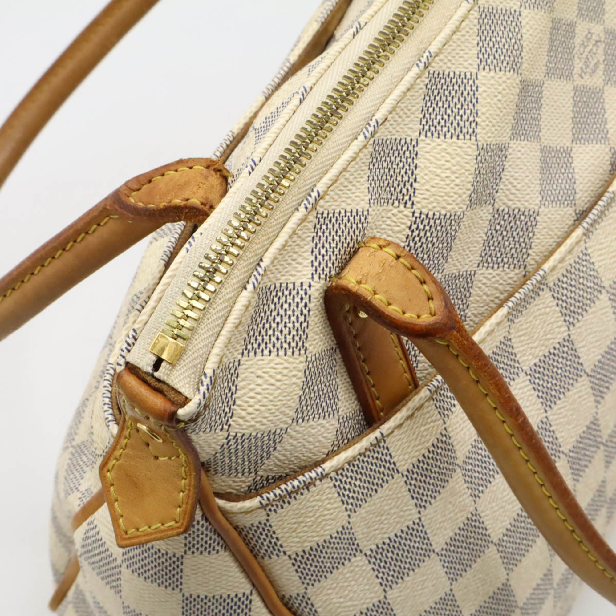 LOUIS VUITTON Damier Azur Figerie PM Shoulder Bag Tote N41176