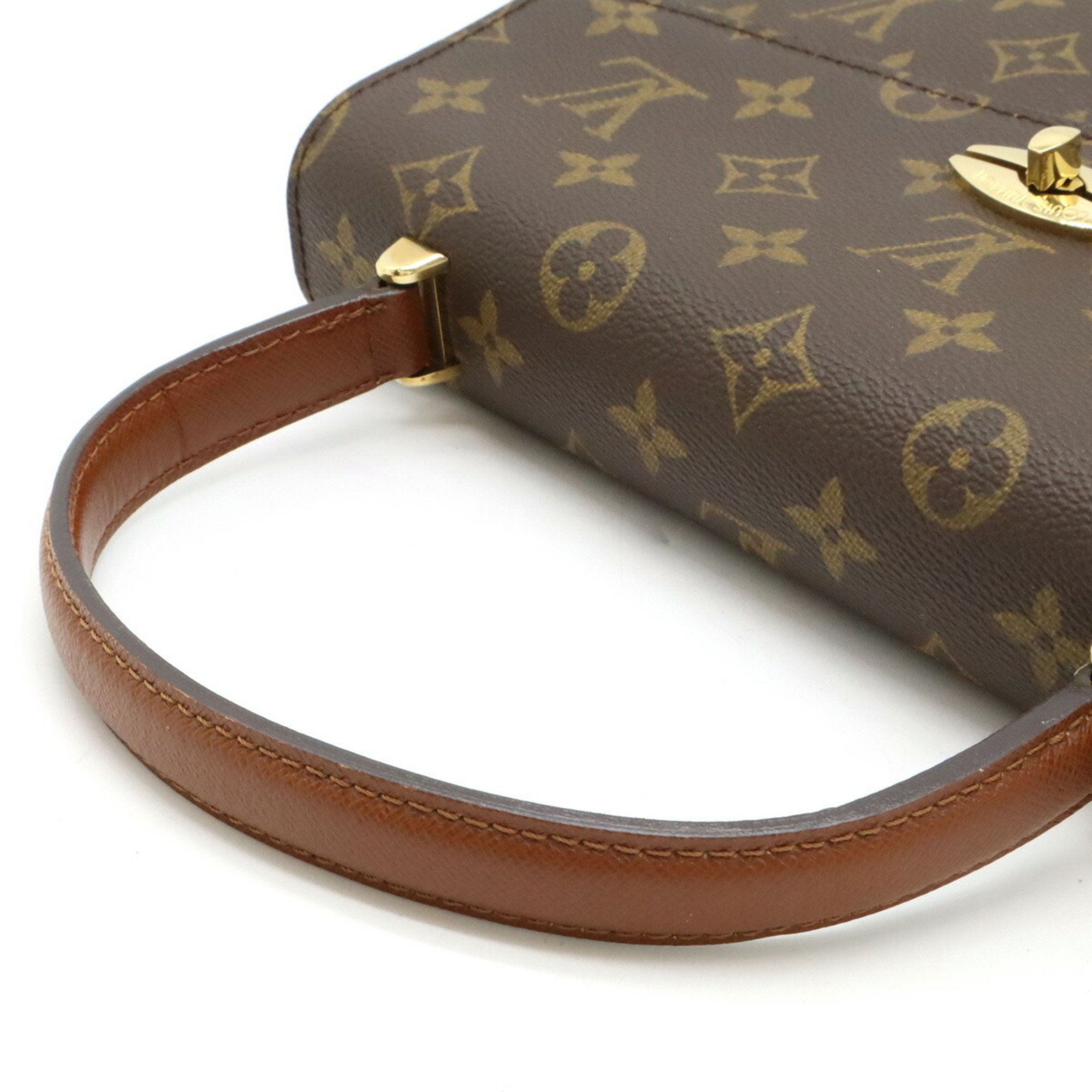 LOUIS VUITTON Louis Vuitton Monogram Malesherbes Handbag Second Bag M51379