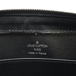 LOUIS VUITTON Taiga Baikal Second Bag Clutch Handbag Ardoise Black M30182