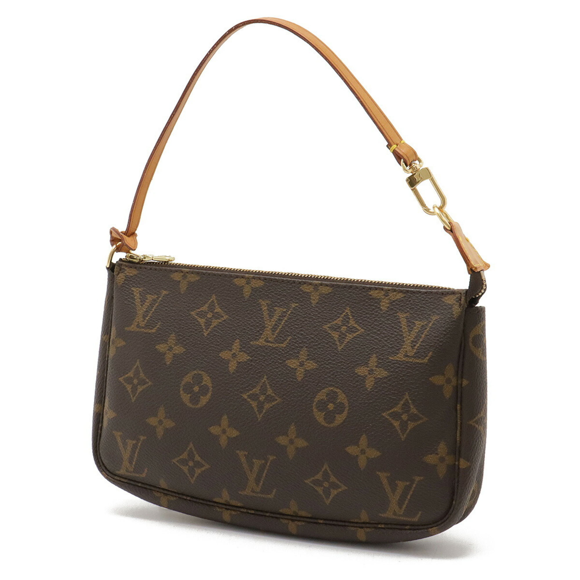 LOUIS VUITTON Louis Vuitton Monogram Pochette Accessory Pouch Handbag - Bag M51980