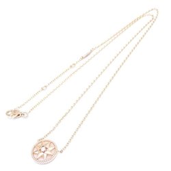 Christian Dior Rose des Vents Necklace Diamond Pink Opal JRDV95007-0000 K18PG Gold 292542