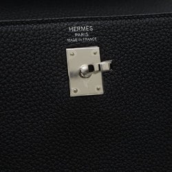 Hermes Kelly 25 Handbag Togo Black W Engraved