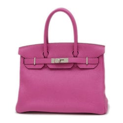 Hermes Birkin 30 Handbag Togo Magnolia C Stamp