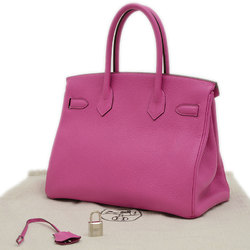 Hermes Birkin 30 Handbag Togo Magnolia C Stamp