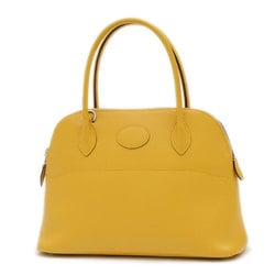 Hermes Bolide 27 Handbag Epson Jaune Ambre C Stamp