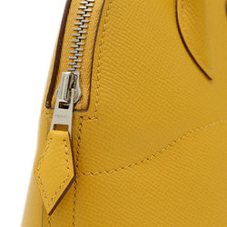 Hermes Bolide 27 Handbag Epson Jaune Ambre C Stamp