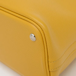 Hermes Bolide 27 Handbag Epson Jaune Ambre C Stamp