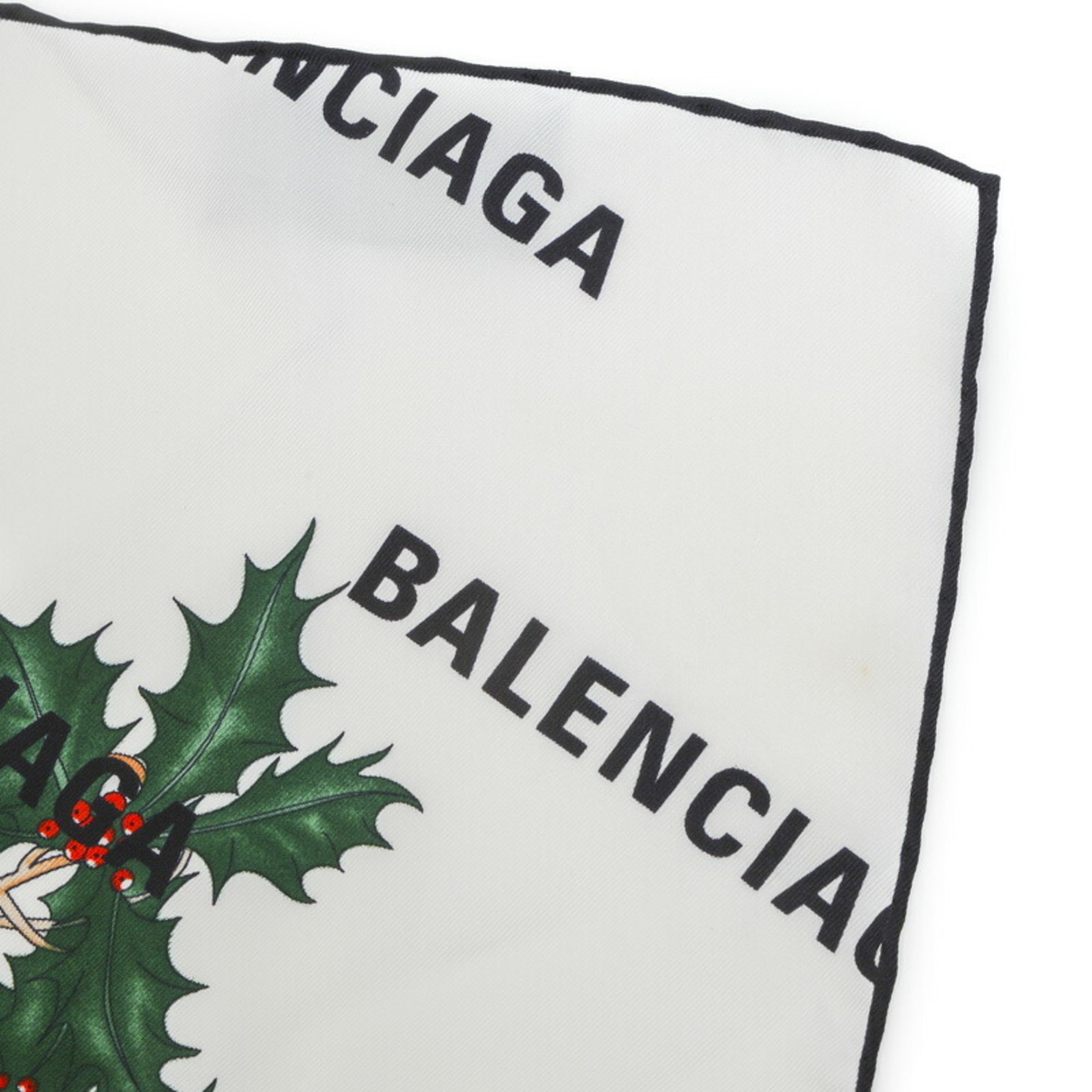 Gucci x Balenciaga The Hacker Project Flora Scarf White 679493