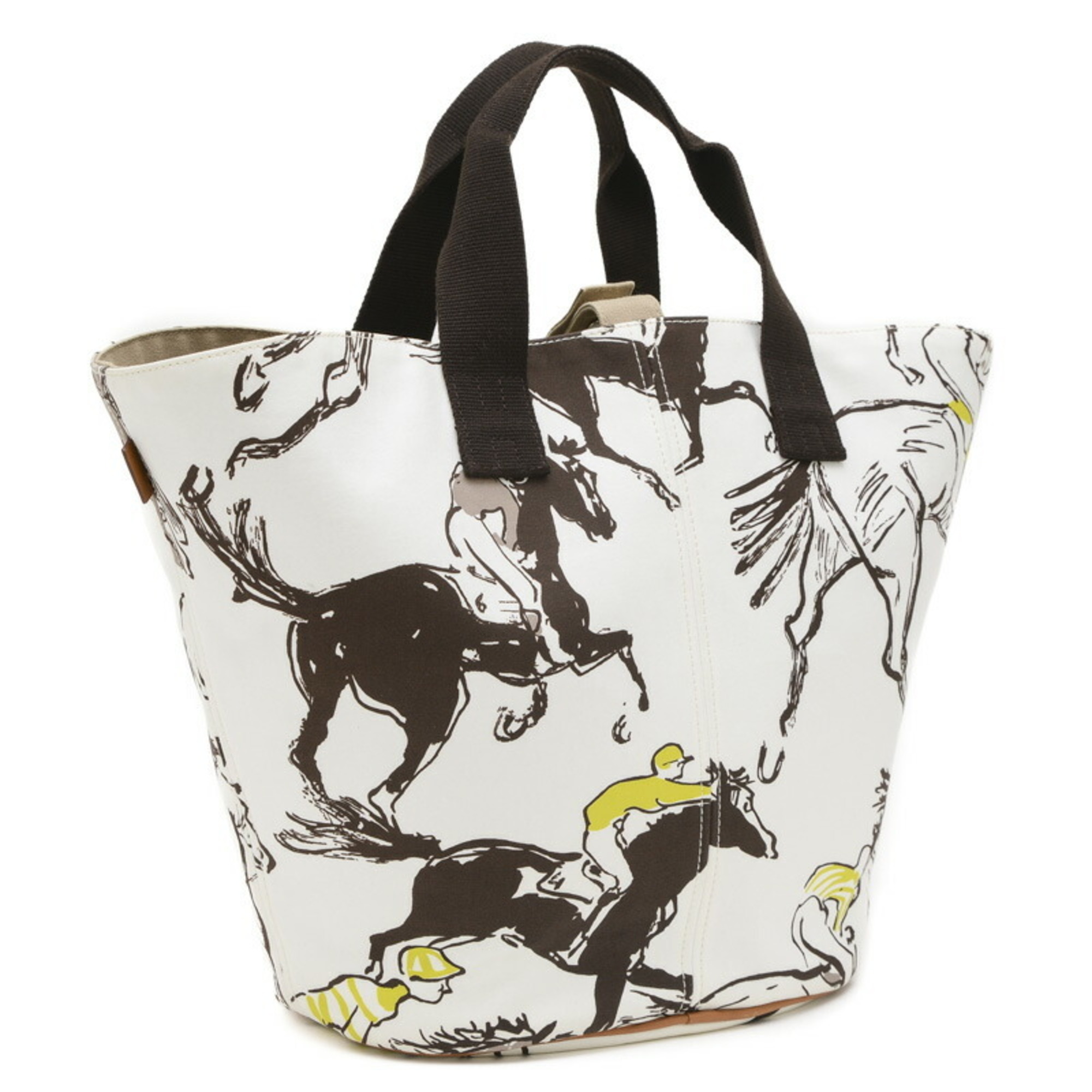 Hermes Panier de Plage PM Tote Bag White