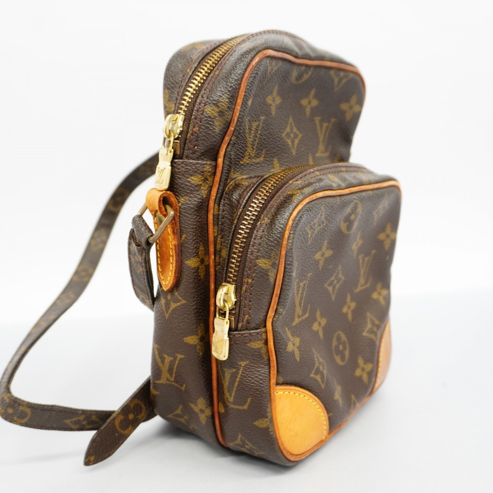 Louis Vuitton Shoulder Bag Monogram Amazon M45236 Brown Ladies