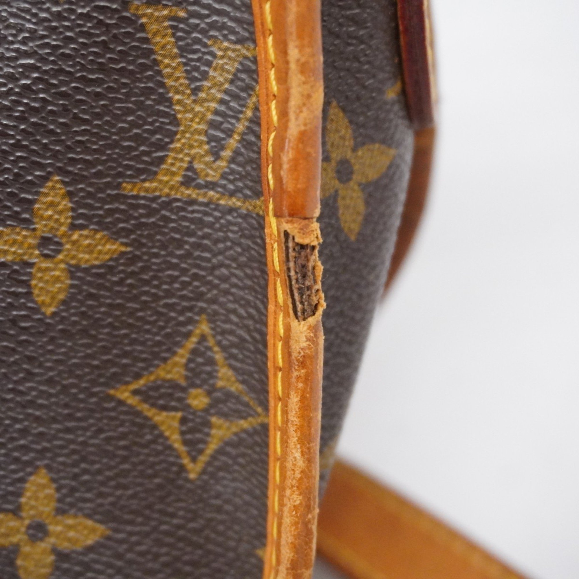 Louis Vuitton Shoulder Bag Monogram Menilmontant PM M40474 Brown Women's