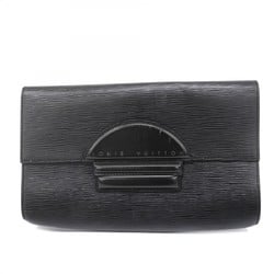 Louis Vuitton Clutch Bag Epi Chaillot M52532 Noir Men's Women's