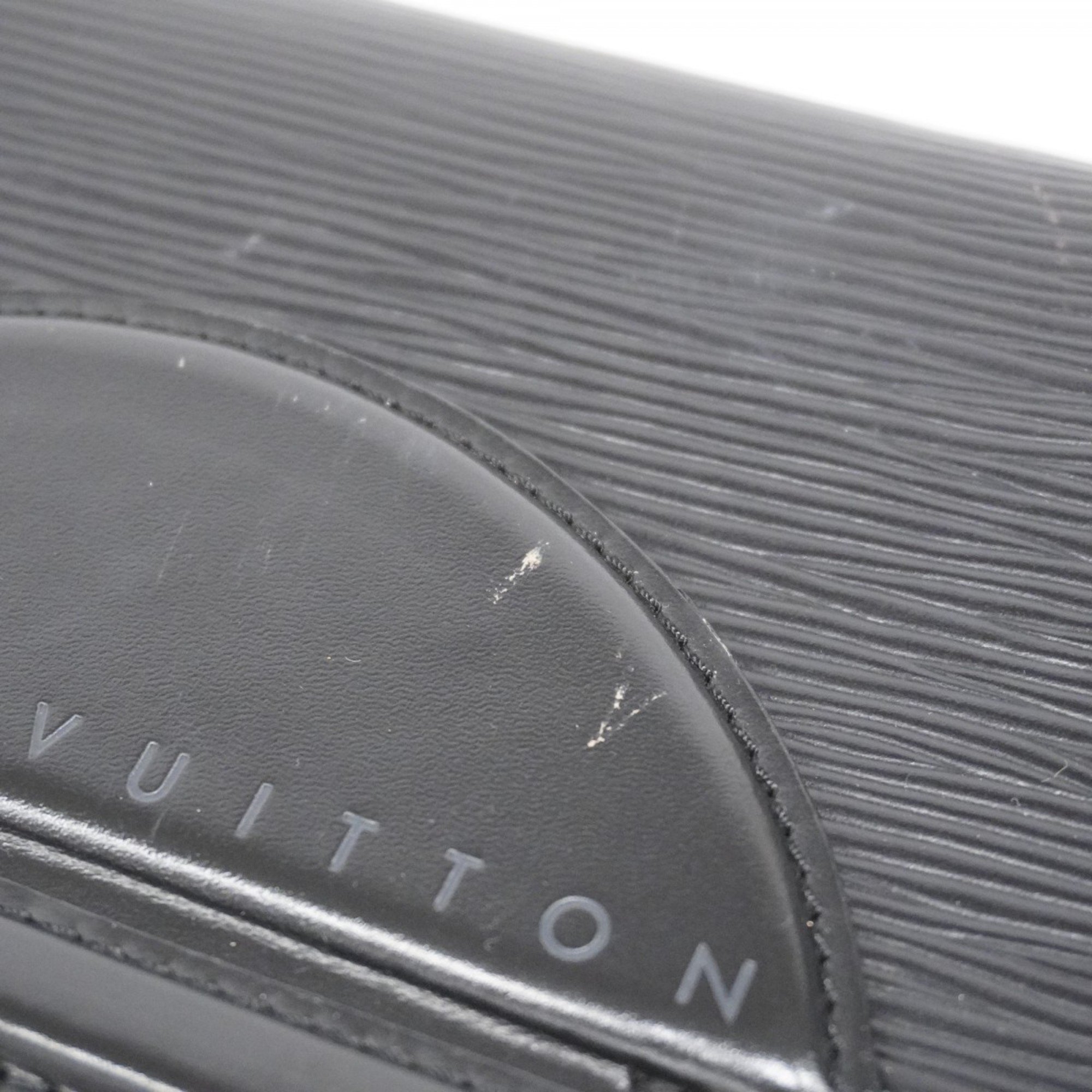 Louis Vuitton Clutch Bag Epi Chaillot M52532 Noir Men's Women's