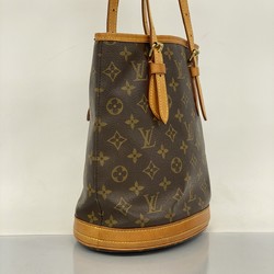 Louis Vuitton Tote Bag Monogram Bucket PM M42238 Brown Women's