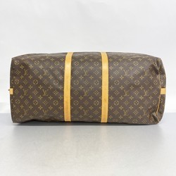 Louis Vuitton Boston Bag Monogram Keepall Bandouliere 60 M41412 Brown Men's Women's