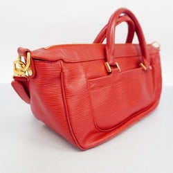 Louis Vuitton Handbag Epi Danura MM Rouge Ladies