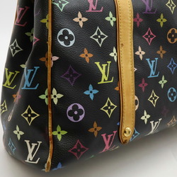 LOUIS VUITTON Louis Vuitton Monogram Multicolor Aurelia MM Tote Bag Shoulder Noir Black M40095