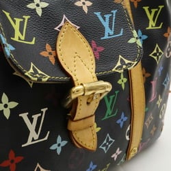 LOUIS VUITTON Louis Vuitton Monogram Multicolor Aurelia MM Tote Bag Shoulder Noir Black M40095