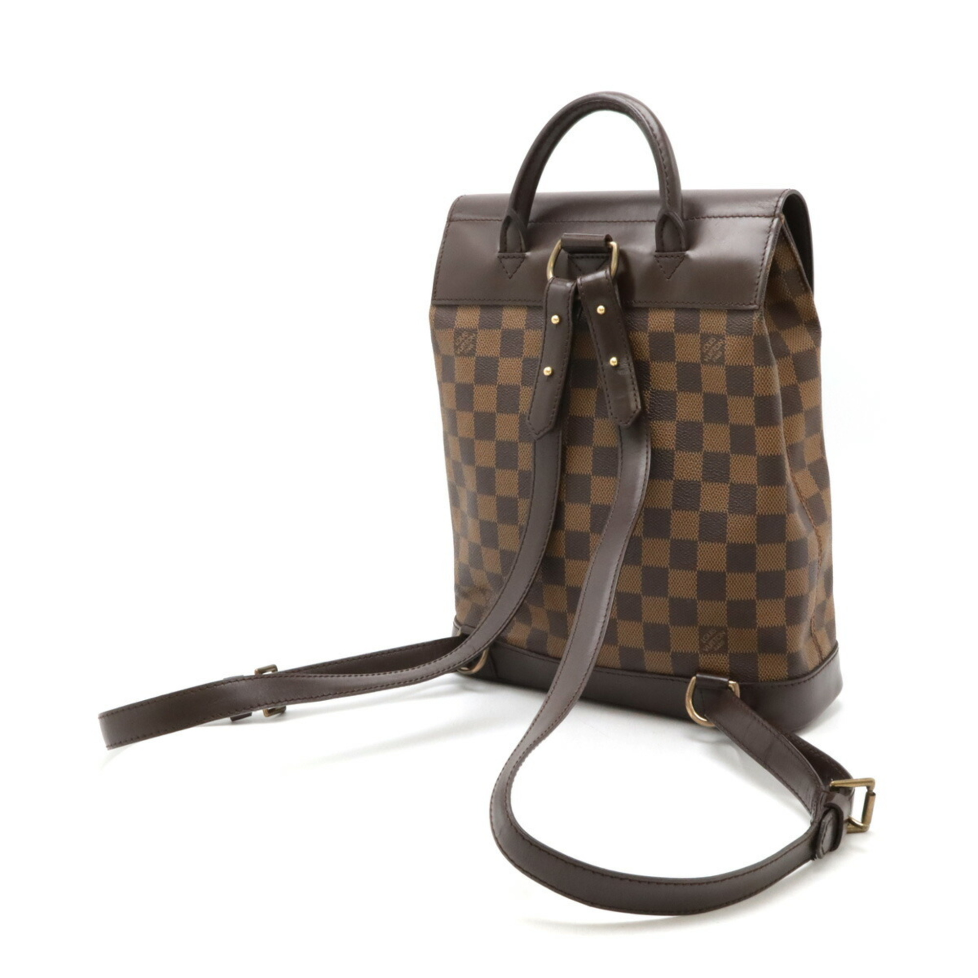 LOUIS VUITTON Damier Soho Rucksack Backpack Daypack Shoulder Bag N51132