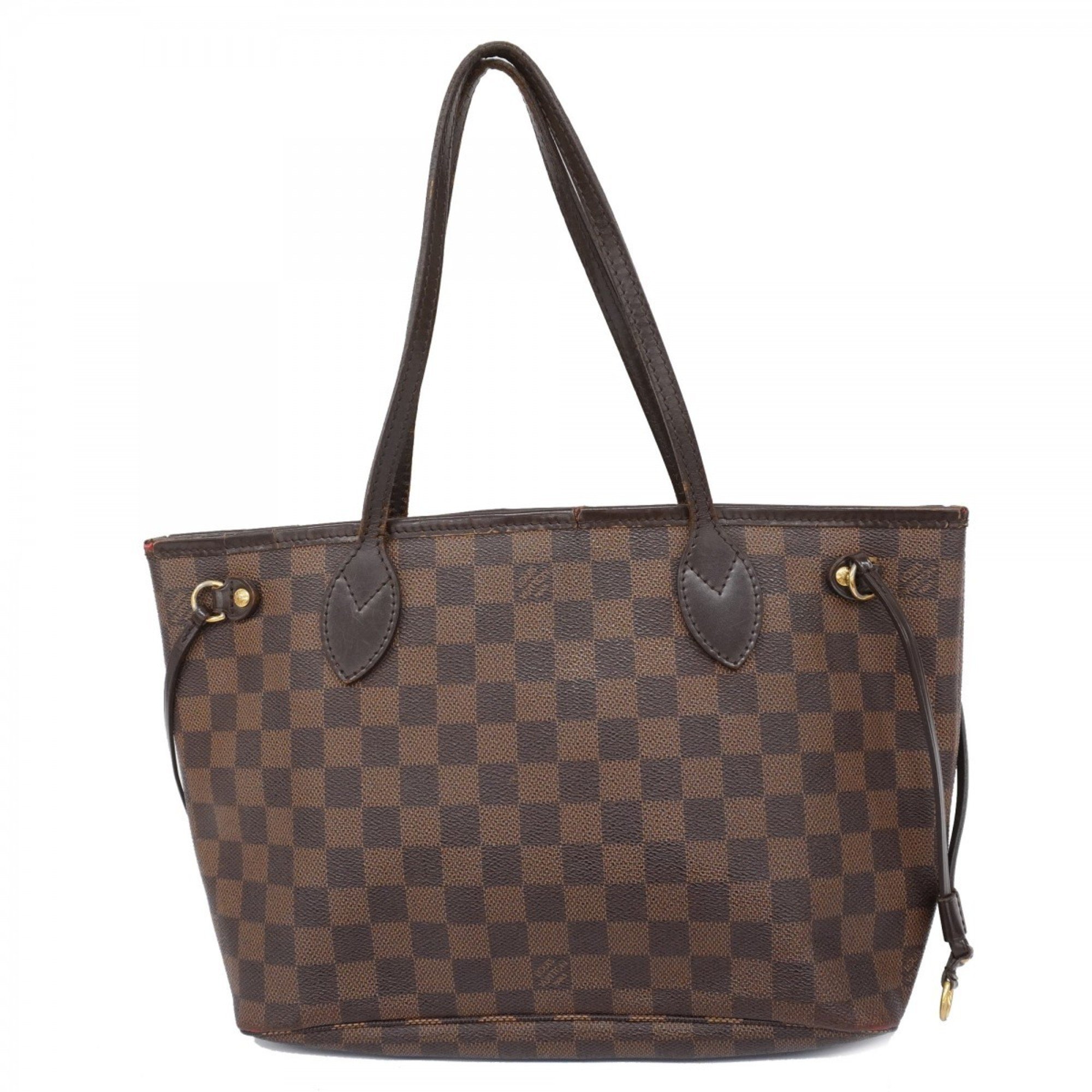 Louis Vuitton Tote Bag Damier Neverfull PM N51109 Ebene Women's