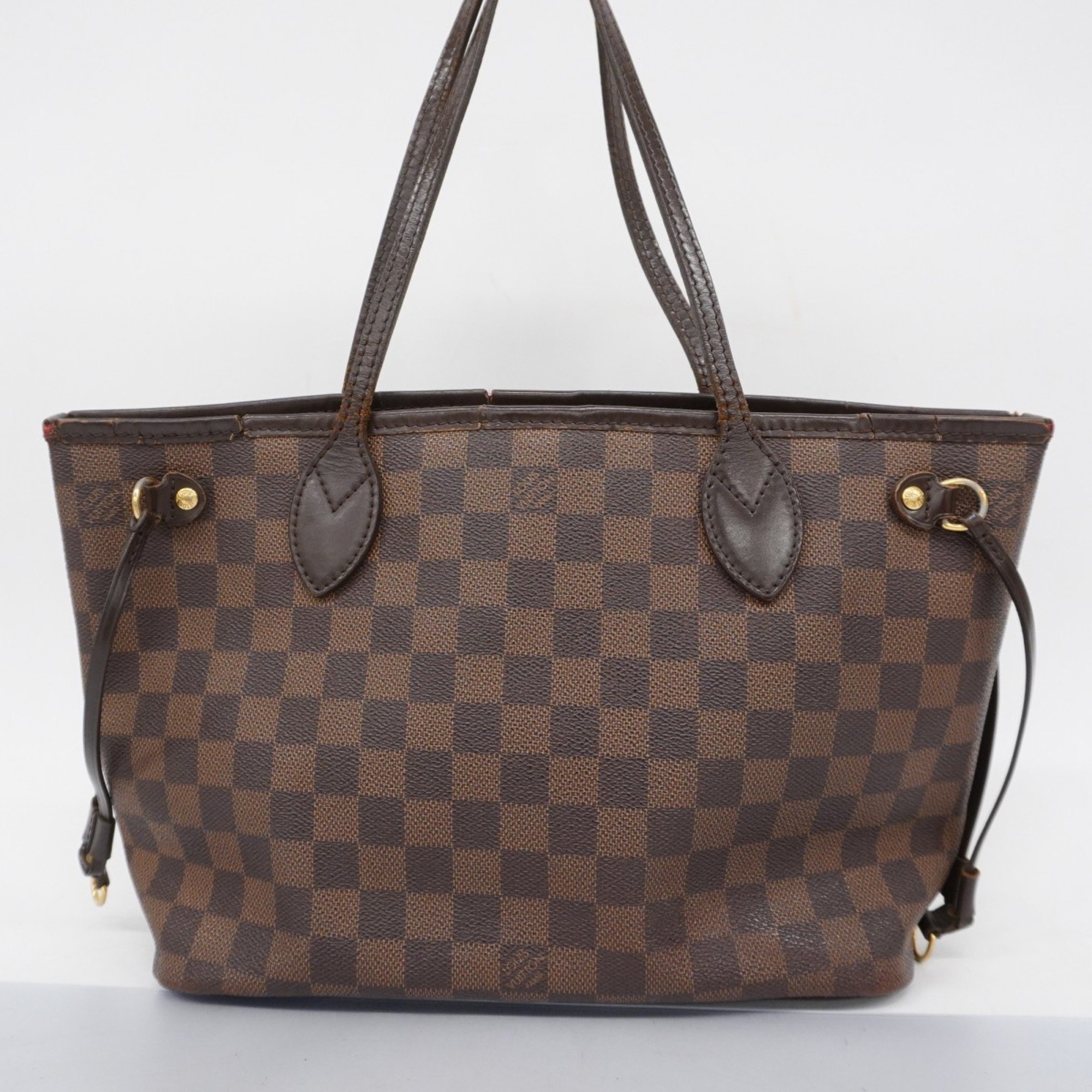 Louis Vuitton Tote Bag Damier Neverfull PM N51109 Ebene Women's