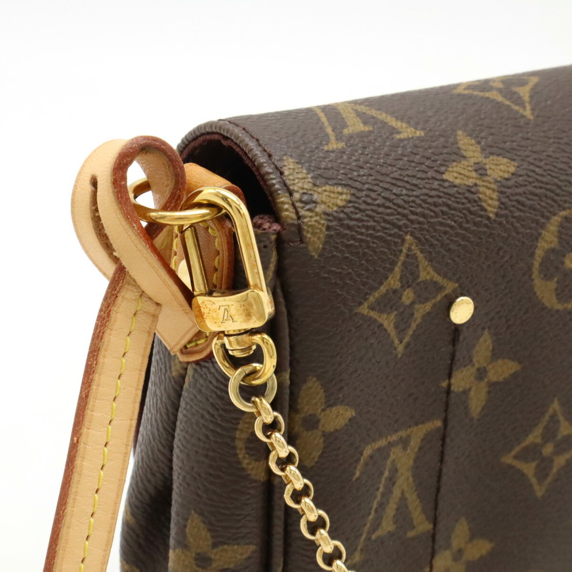 LOUIS VUITTON Louis Vuitton Monogram Favorite PM Shoulder Bag Clutch Pouch M40717