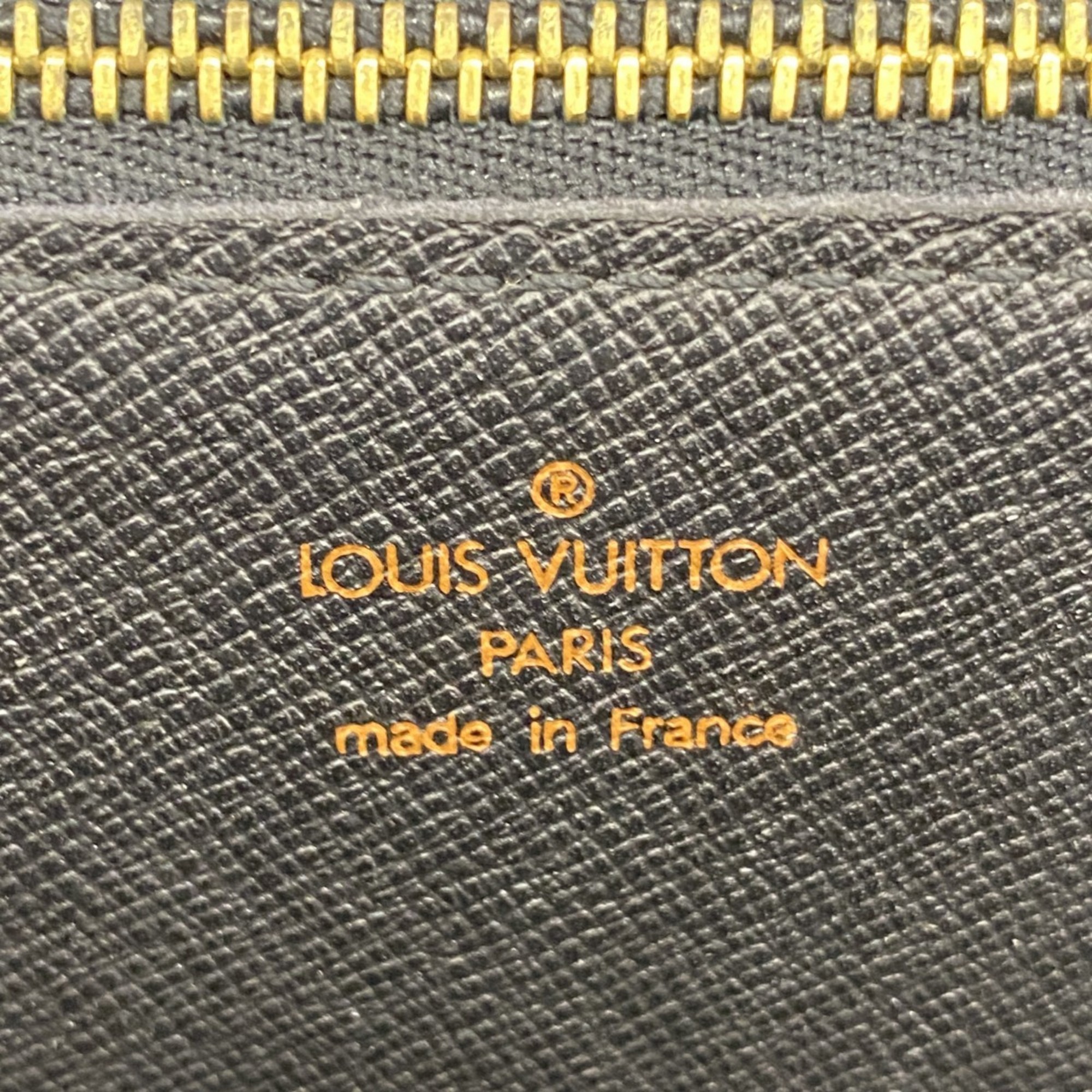 Louis Vuitton Clutch Bag Epi Pochette Serie Dragonne M52612 Noir Men's