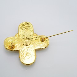 Chanel Brooch Coco Mark GP Plated Gold Ladies