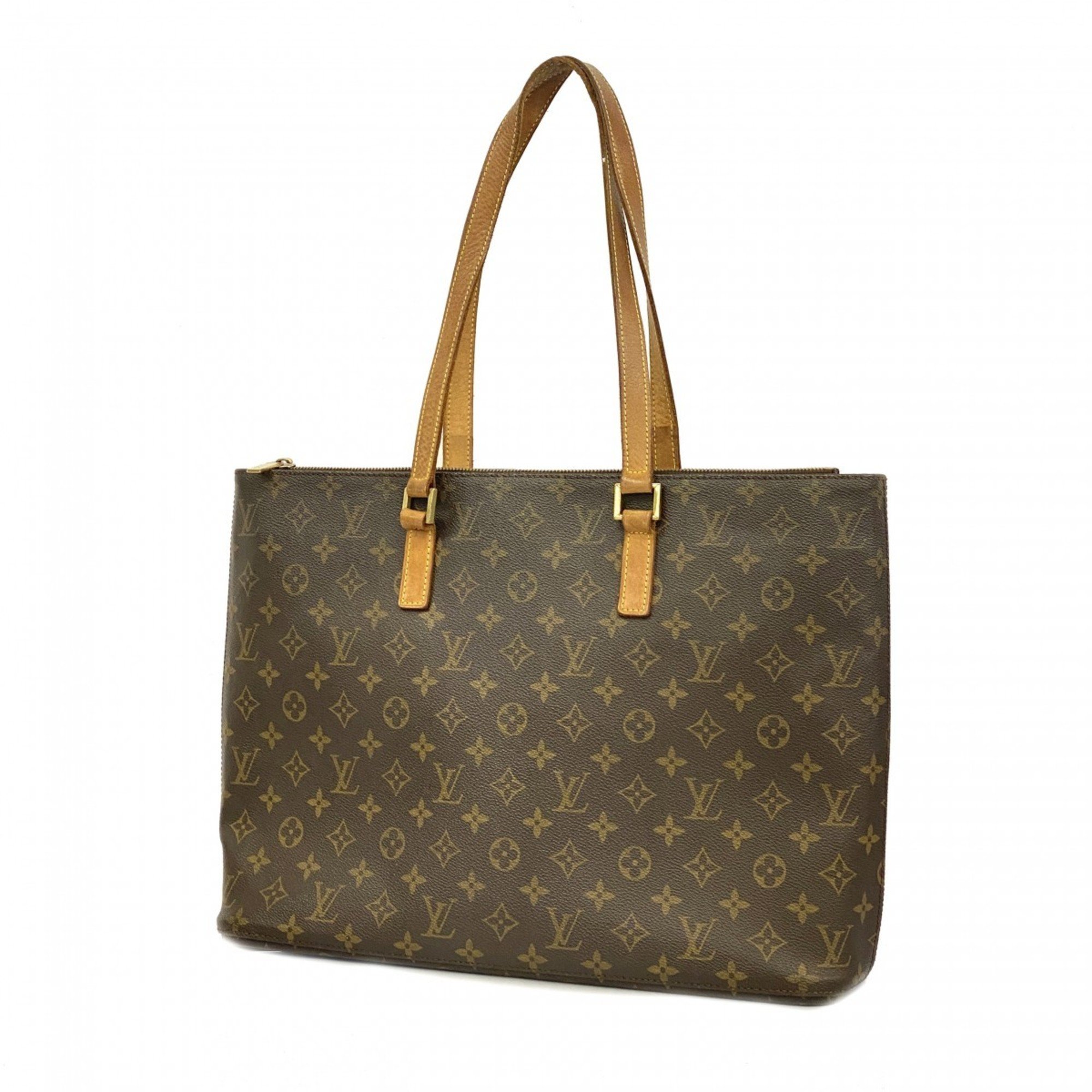 Louis Vuitton Tote Bag Monogram Luco M51155 Brown Ladies