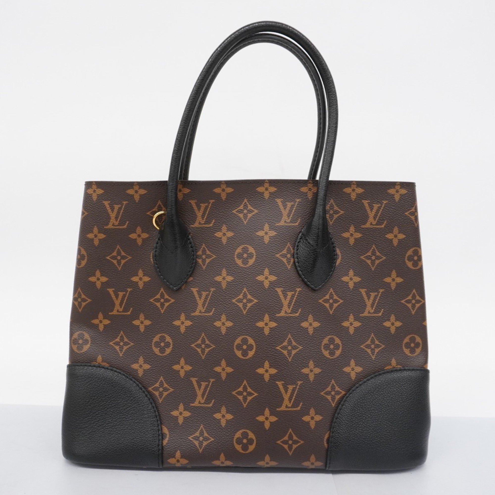 Louis Vuitton Tote Bag Monogram Flandrin M41595 Brown Noir Ladies