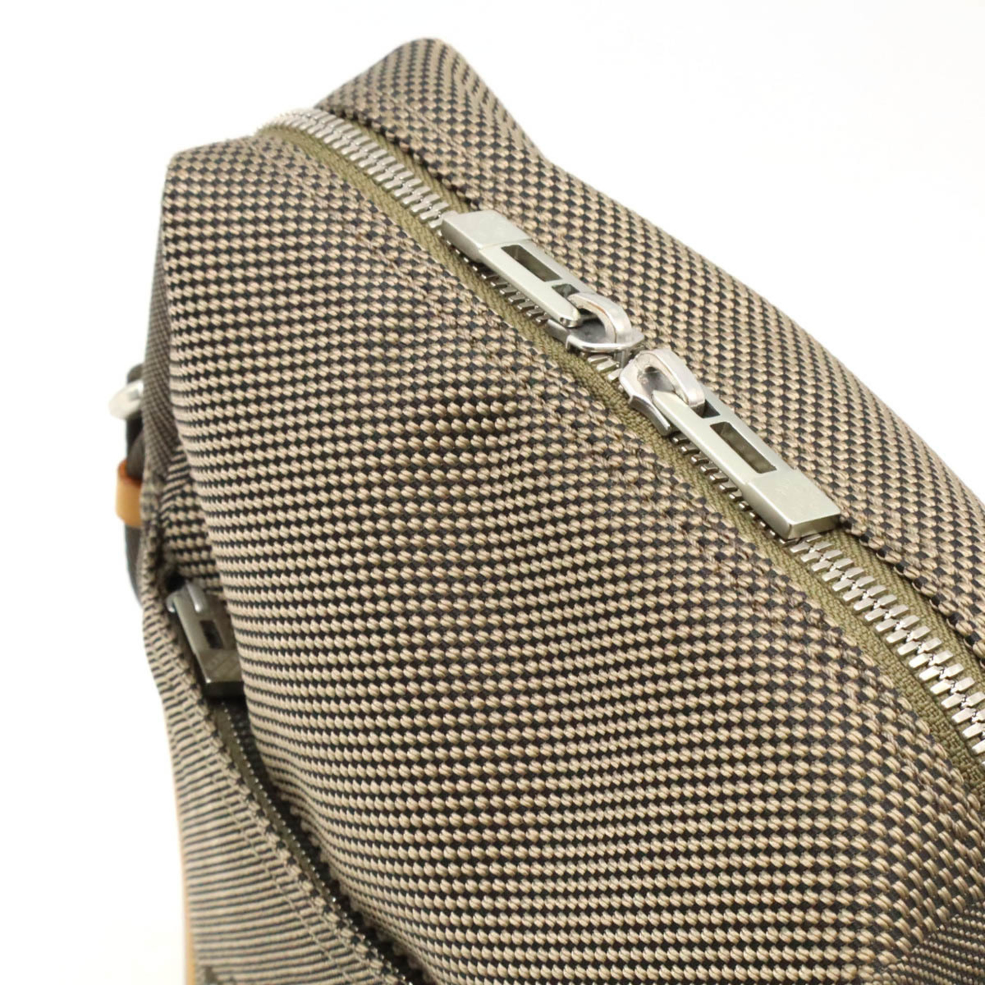 LOUIS VUITTON Damier Geant Citadan Shoulder Bag Canvas Tail Khaki M93040